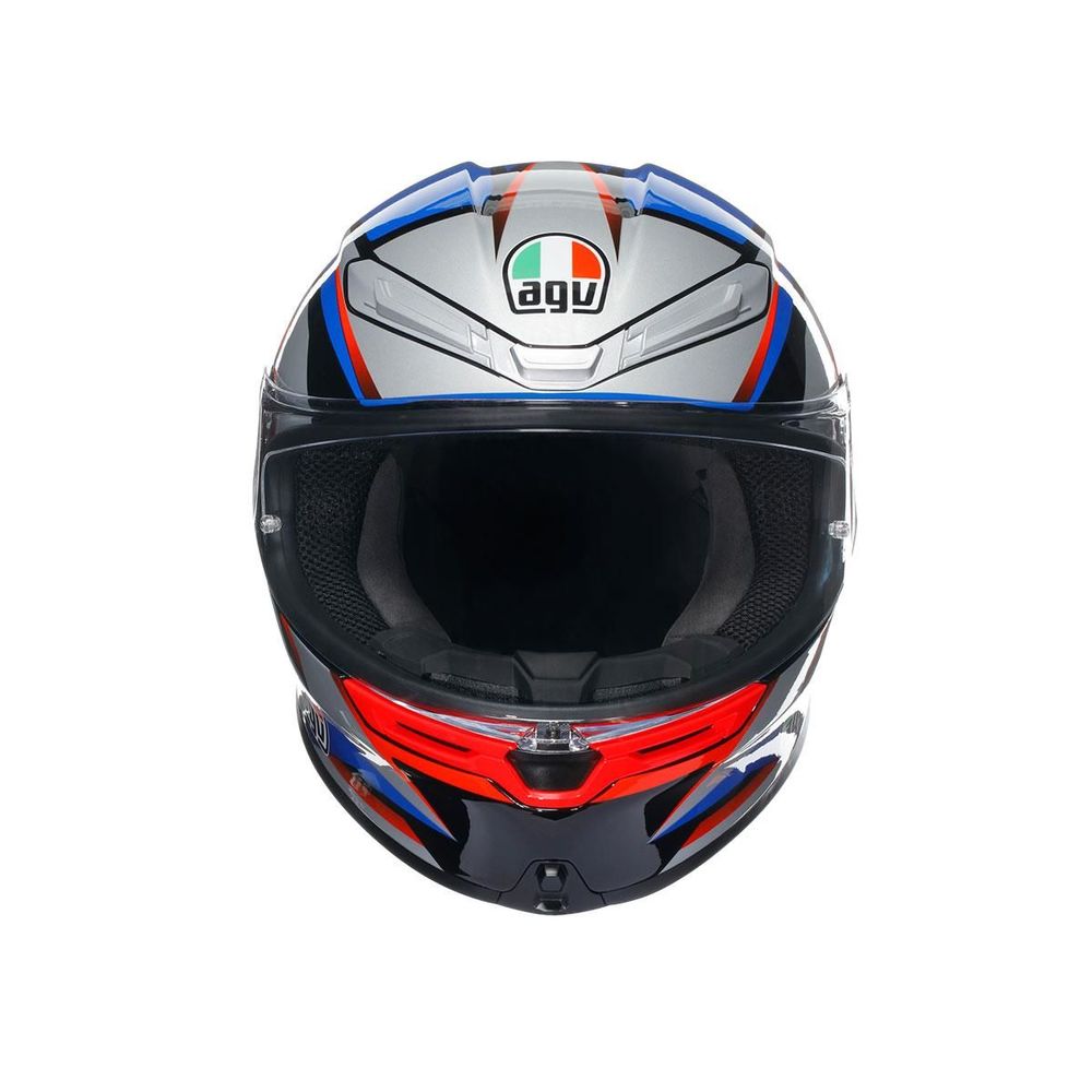 Agv Kask K S Mplk Slashcut Blk Blue Red