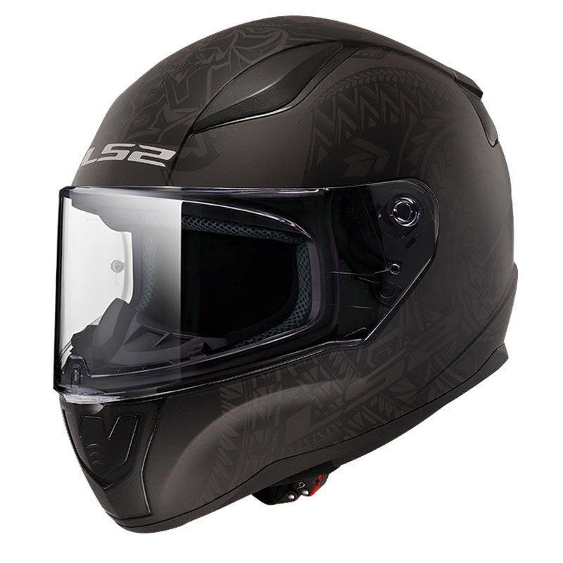 LS2 RAPID 2 TAKAROA MAT SİYAH KASK