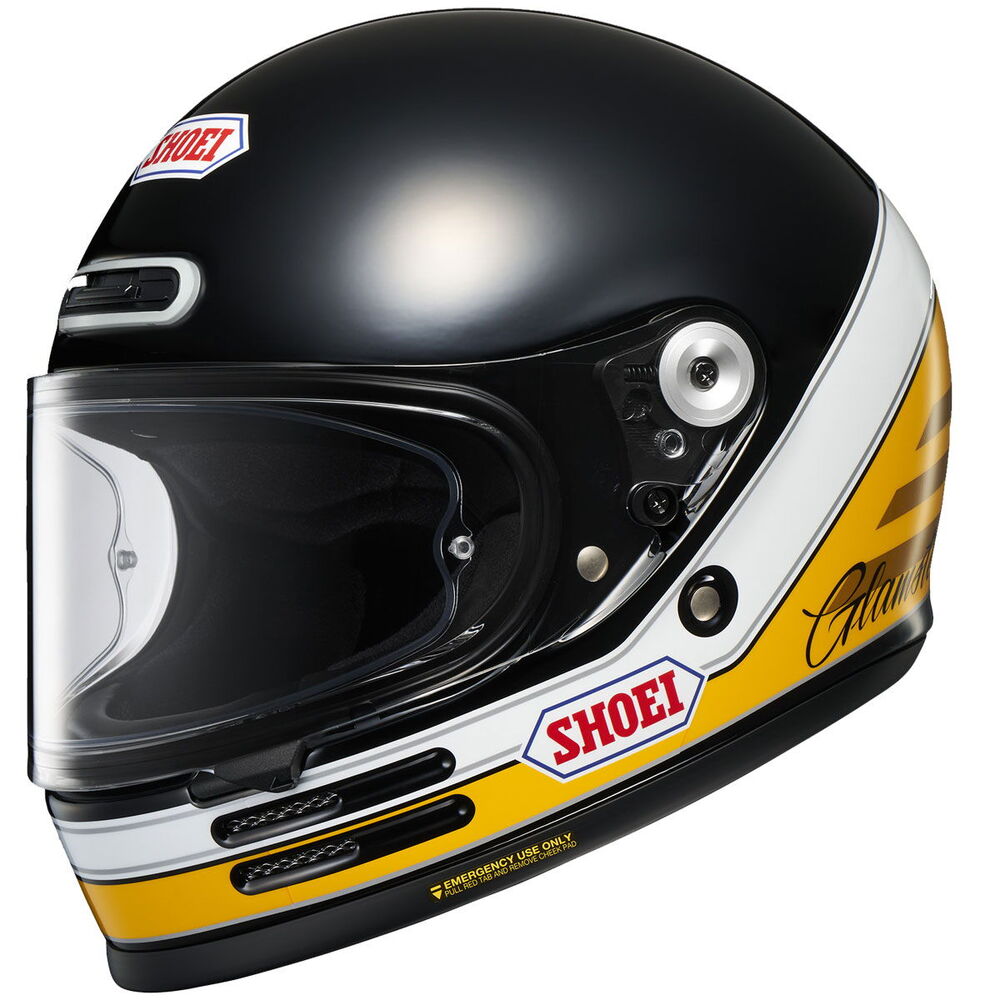 Shoei Glamster Kapalı Retro Motosiklet Kaskı Abıdıng Tc-3