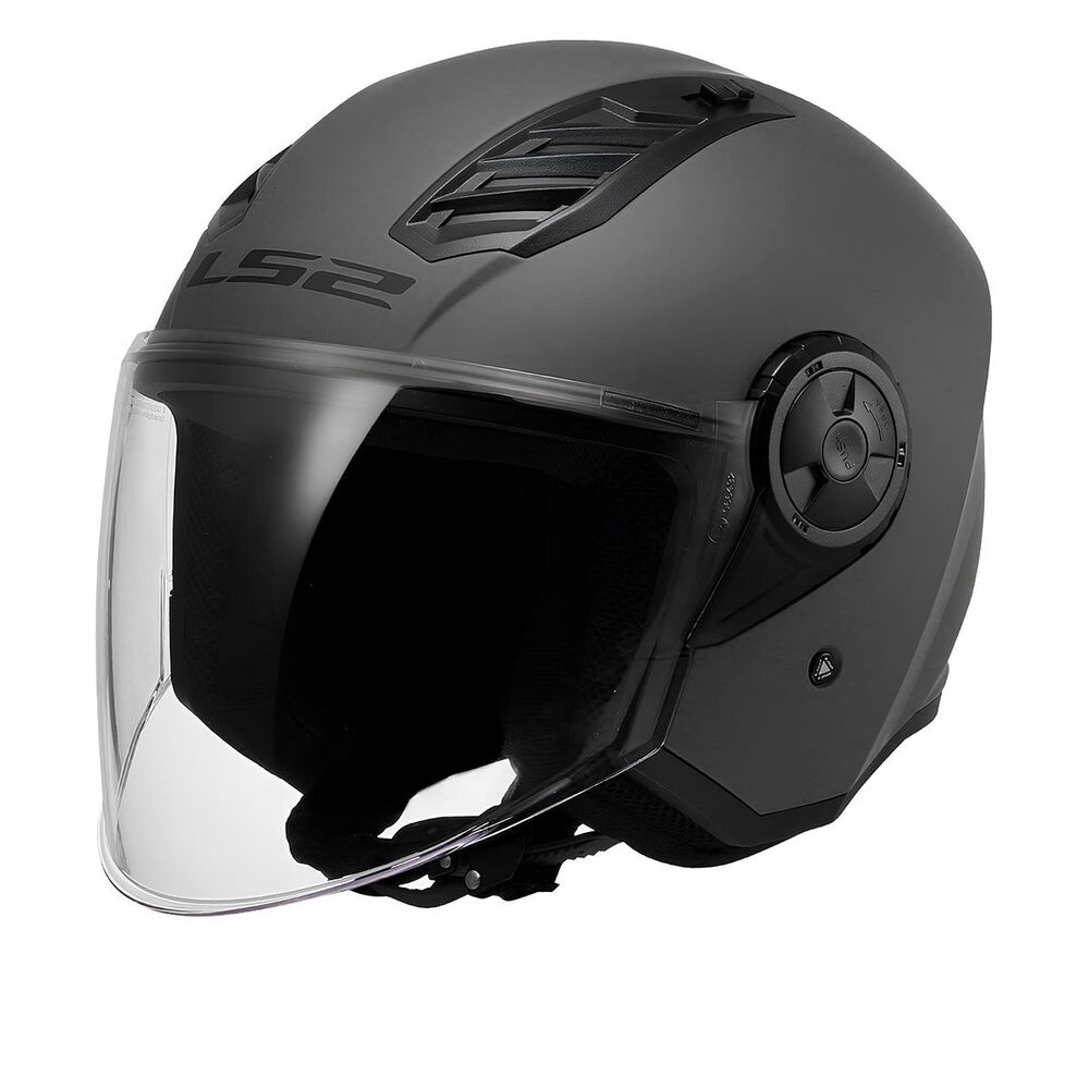 LS2 AIRFLOW 2 MAT TITANIUM KASK