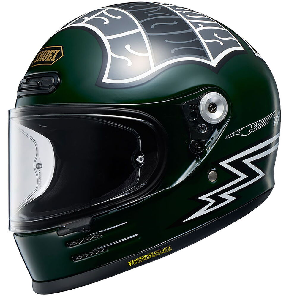 Shoei Glamster Kapalı Retro Motosiklet Kaskı Heıwa Tc-4