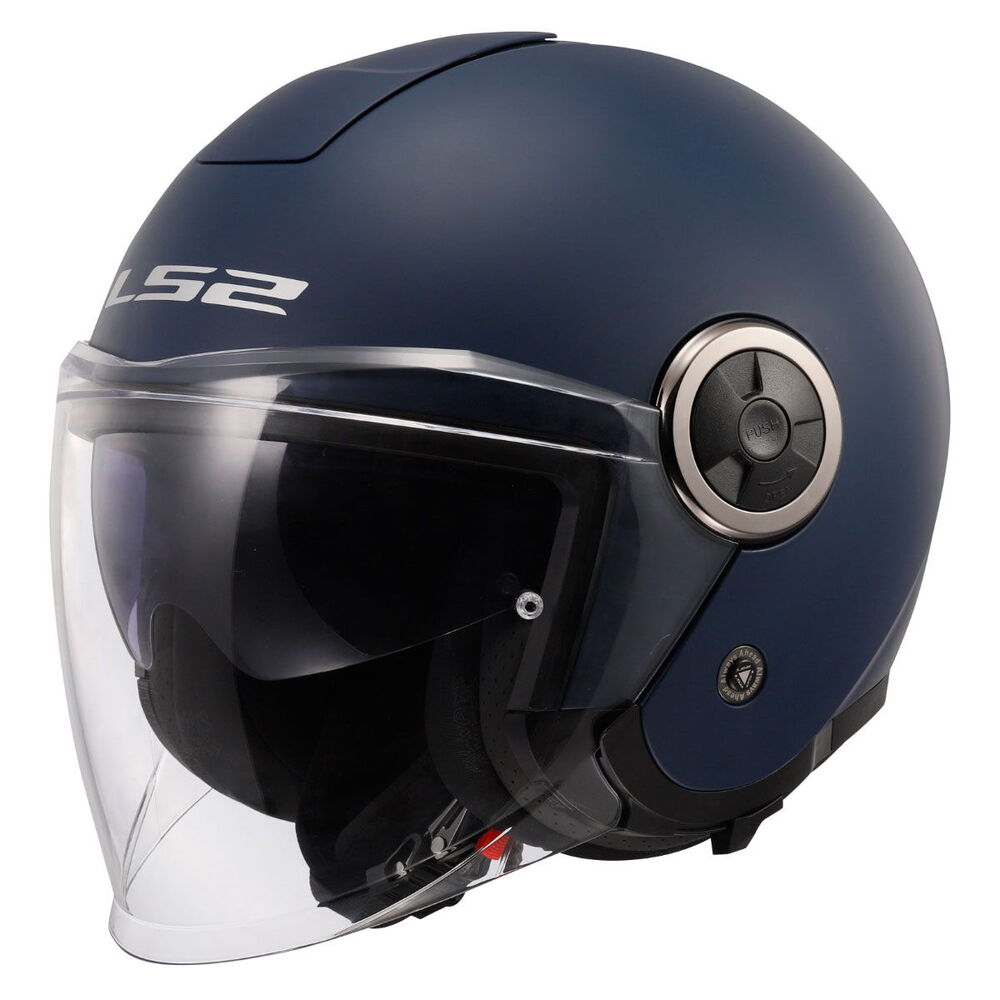 LS2 CLASSY MAT NAVY MAVİ KASK