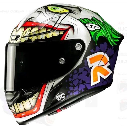 HJC RPHA1 KASK JOKER DC COMICS MC48SF