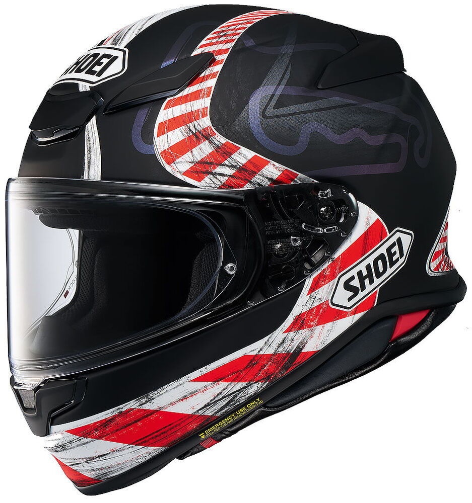 Shoei Nxr 2 Kapalı Motosiklet Kaskı Knee Down Tc-5