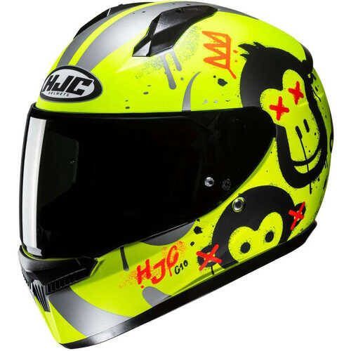 HJC C10 KASK GETI MC3SF (Çocuk Kaskı)