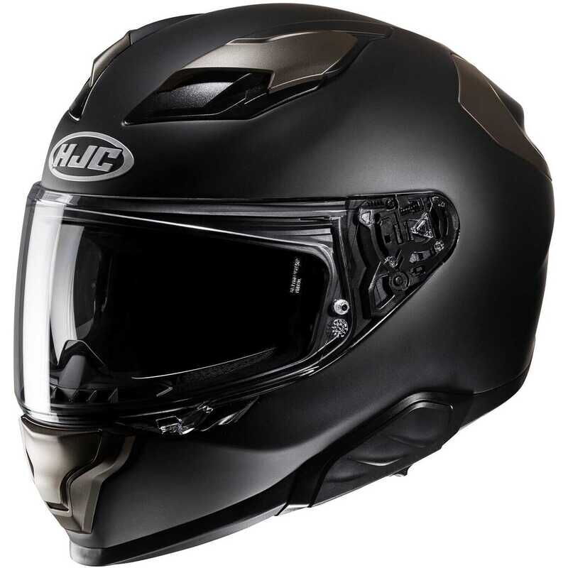 HJC F71 KASK MAT SİYAH TITANIUM