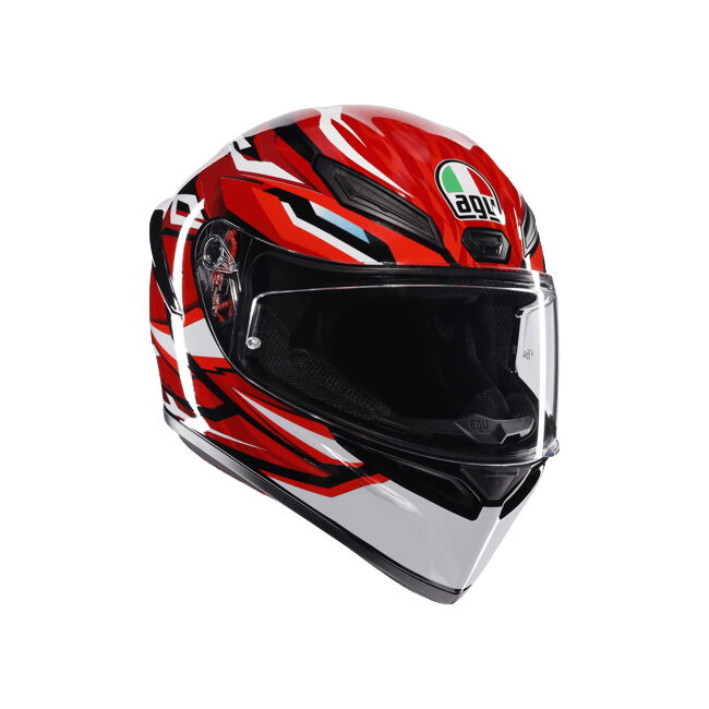 AGV KASK/K1 S LION BLACK/RED/WHITE CONFİGURATİON