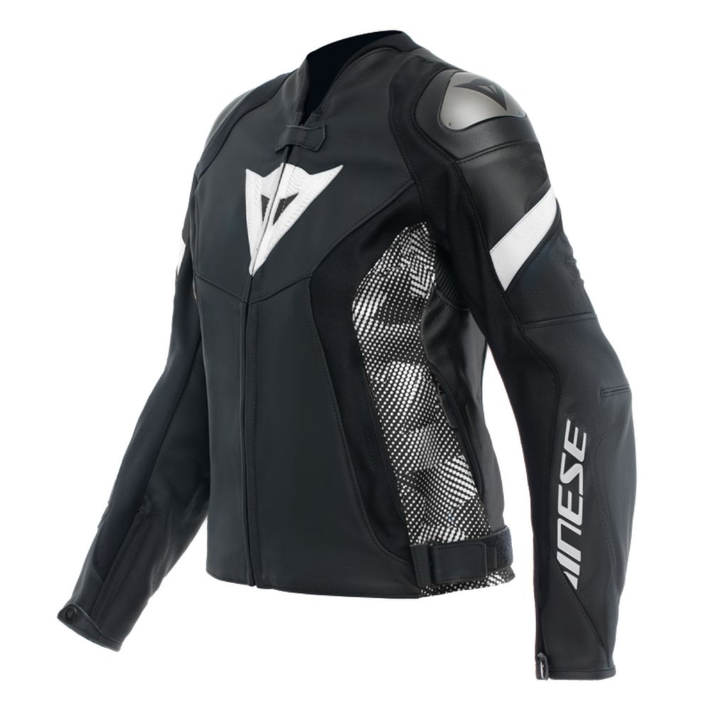 DAINESE CEKET DERİ/AVRO 5 BLK BLK WHT WMN