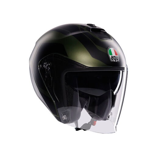 AGV KASK/IRIDES SAKAI MATT GREEN BLACK CONF.