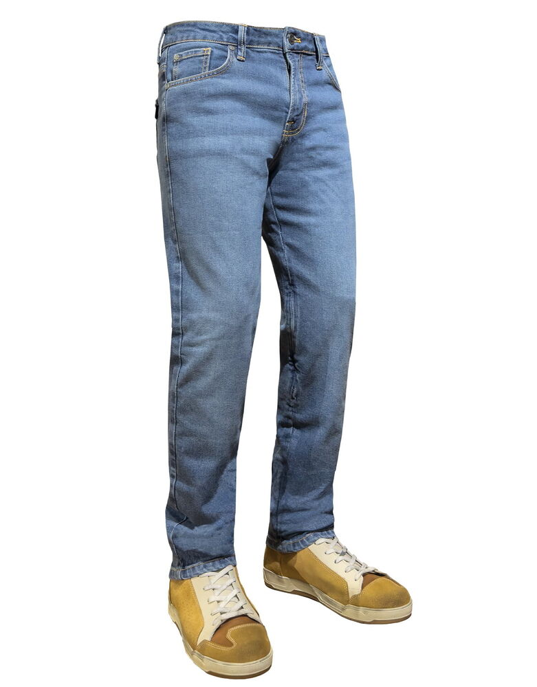 THE BİKER JEANS URBANIZER BLUE KORUMALI MOTOSİKLET PANTOLONU