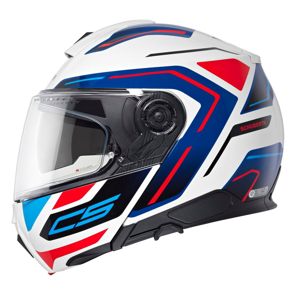 SCHUBERTH C5 OMEGA WHITE ÇENE AÇILIR MOTOSİKLET KASKI