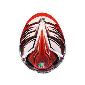 AGV KASK/K6 S MPLK REEVAL WHITE RED GREY #4