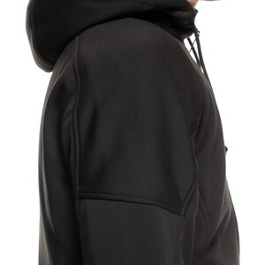 DAINESE BOVISA SAFETY HOODIE FULL ZIP BLACK/WHITE #3