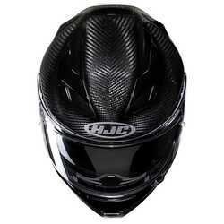 HJC F71 KASK KARBON SİYAH #3