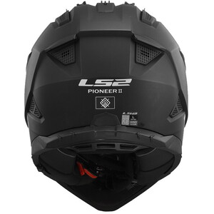 LS2 PIONEER 2 MAT SİYAH KASK #3