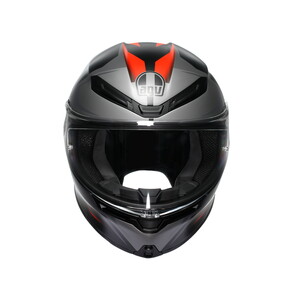 AGV KASK/K6 S MPLK KARVE MATT BLK GREY RED #3